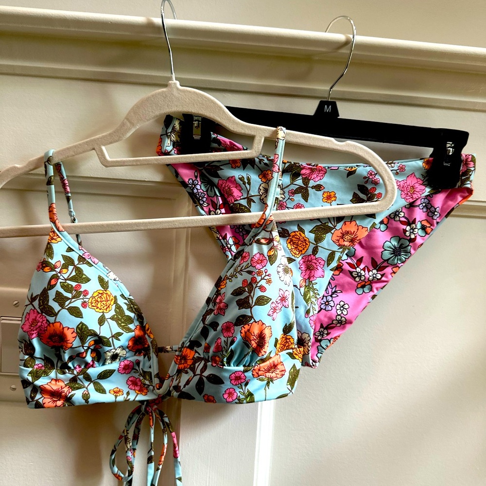 Maaji Floral Bikini Set - Reversible